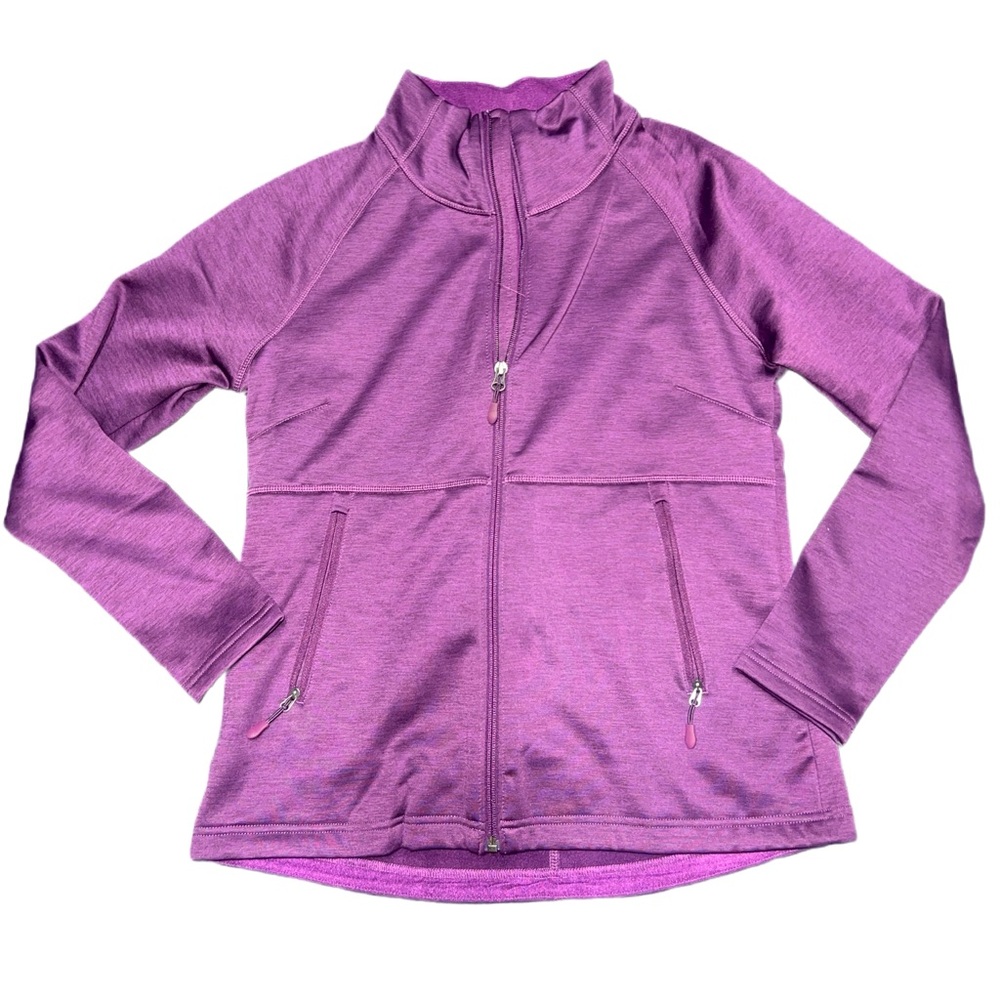 Women's Purple Zip-Up Jacket